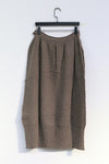Daniel Andresen Knit Skirt Collection Handmade in Belgium DA-CARDINAL-SHA Virgin wool Sand PDA7 1